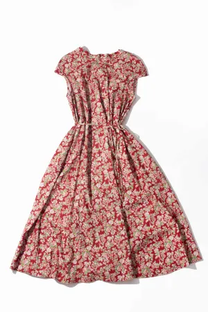 Herodias dress, red luminous bloom