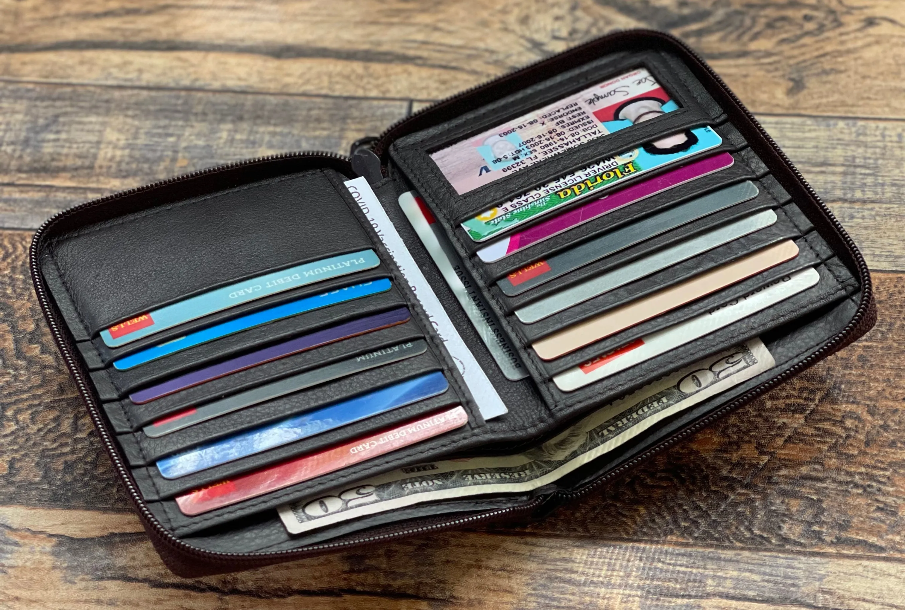 Hipster Mens Wallet 2602-BR