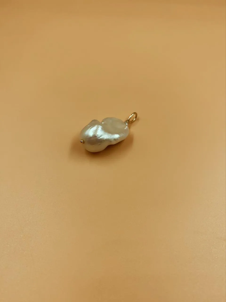 Hoku Big Baroque Pearl Necklace | 18kt Solid Gold