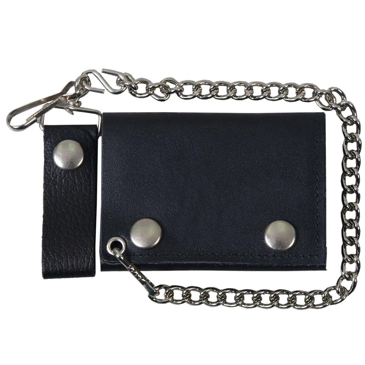 Hot Leathers Classic Black Wallet