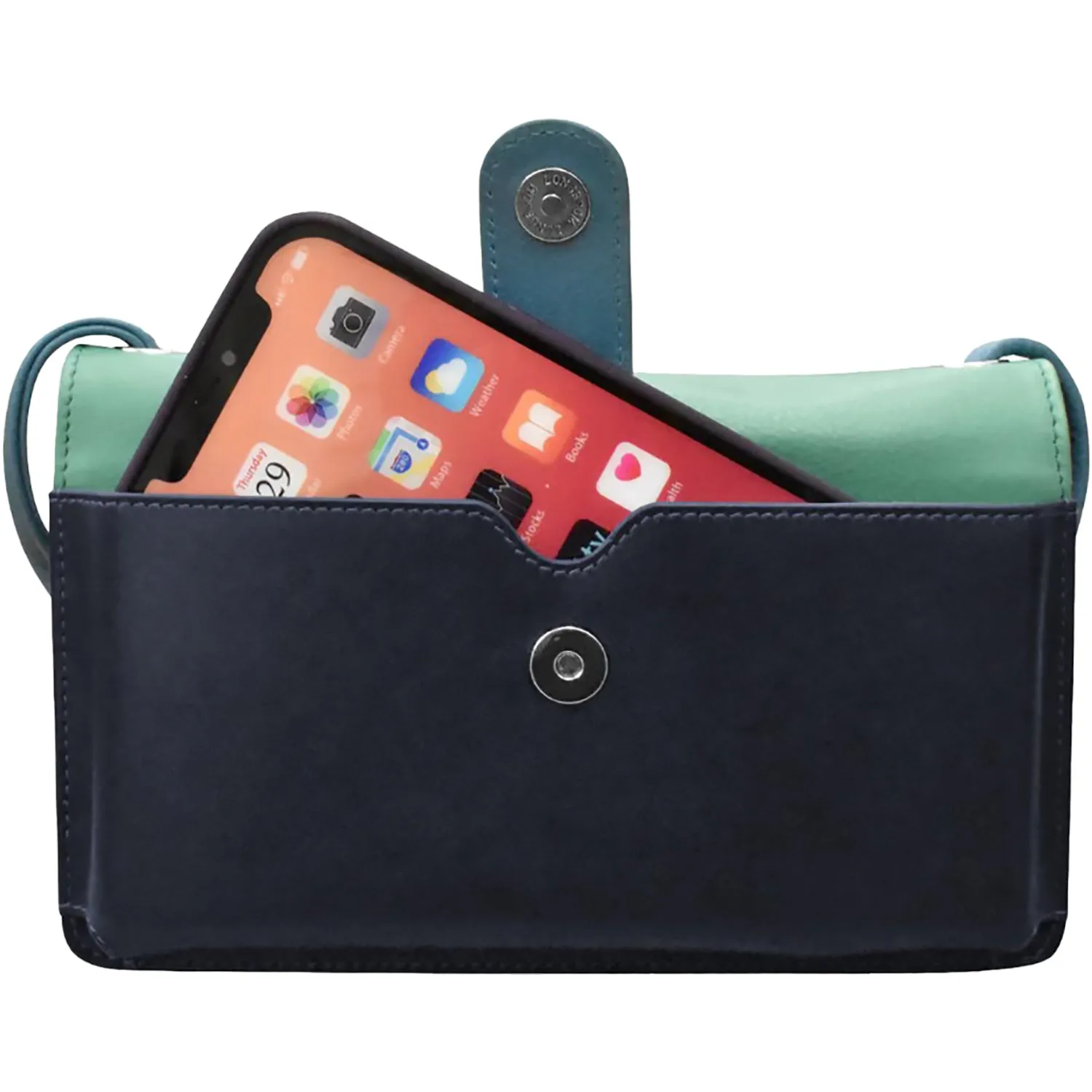ili New York Flap Phone Bag Organizer Serenity Multi