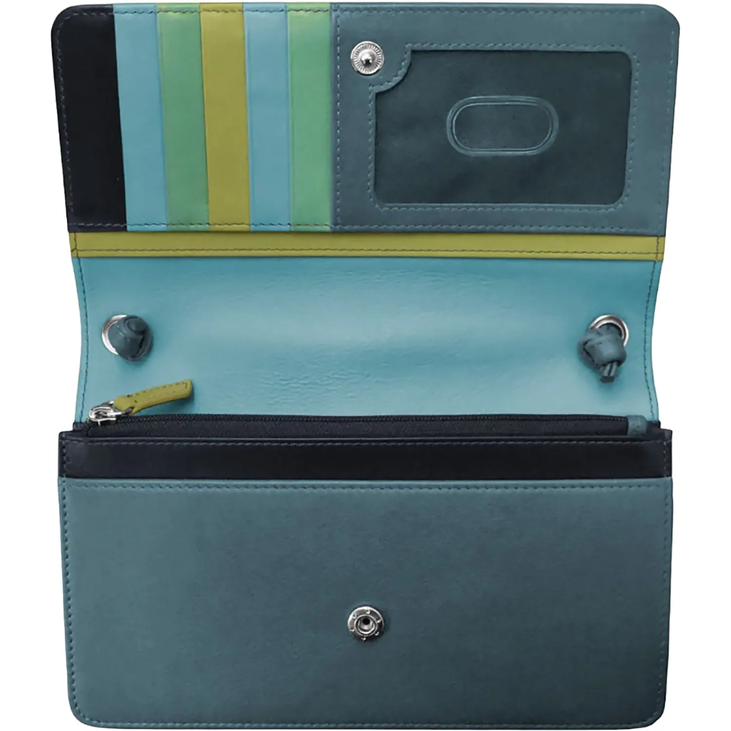 ili New York Flap Phone Bag Organizer Serenity Multi