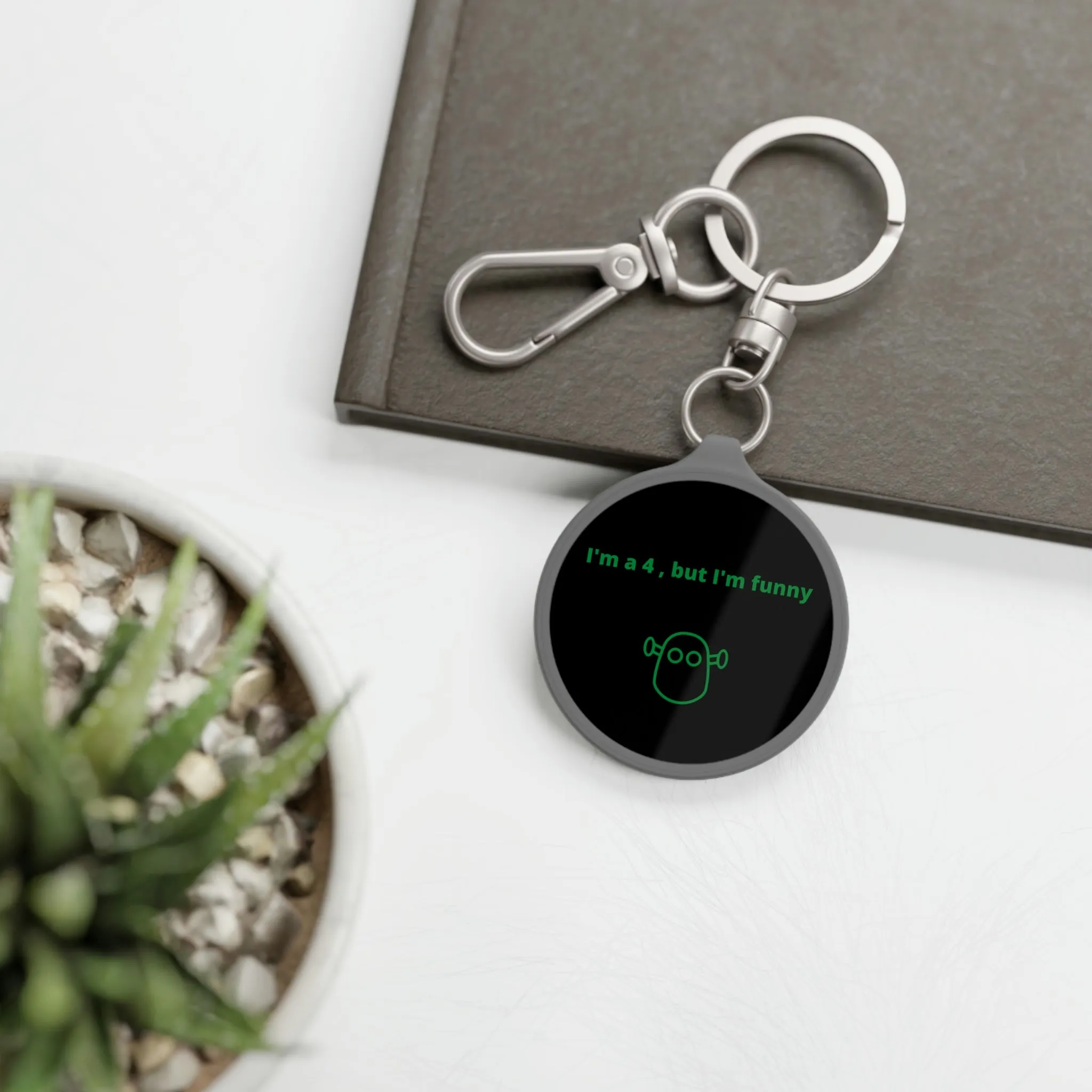 I'm a 4 Keyring Tag