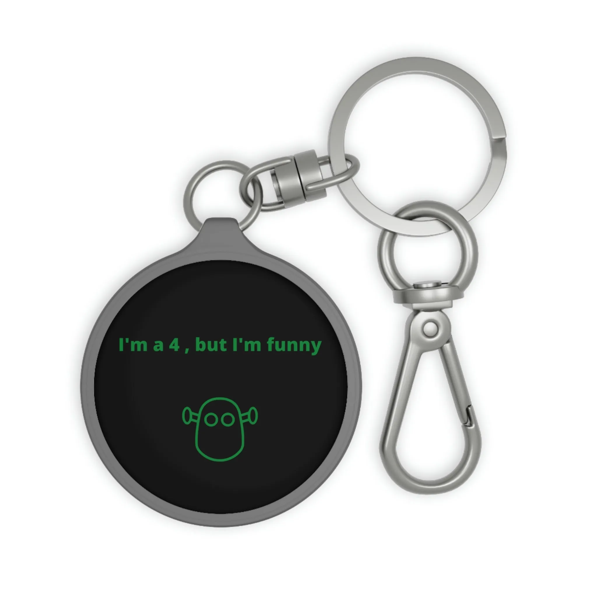 I'm a 4 Keyring Tag