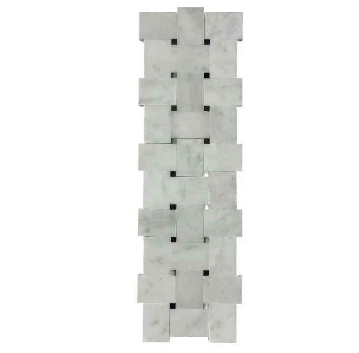 IMAGERY GROUTLESS LUMINOUS  BASKETWEAVE PATTERN 10SH/CT