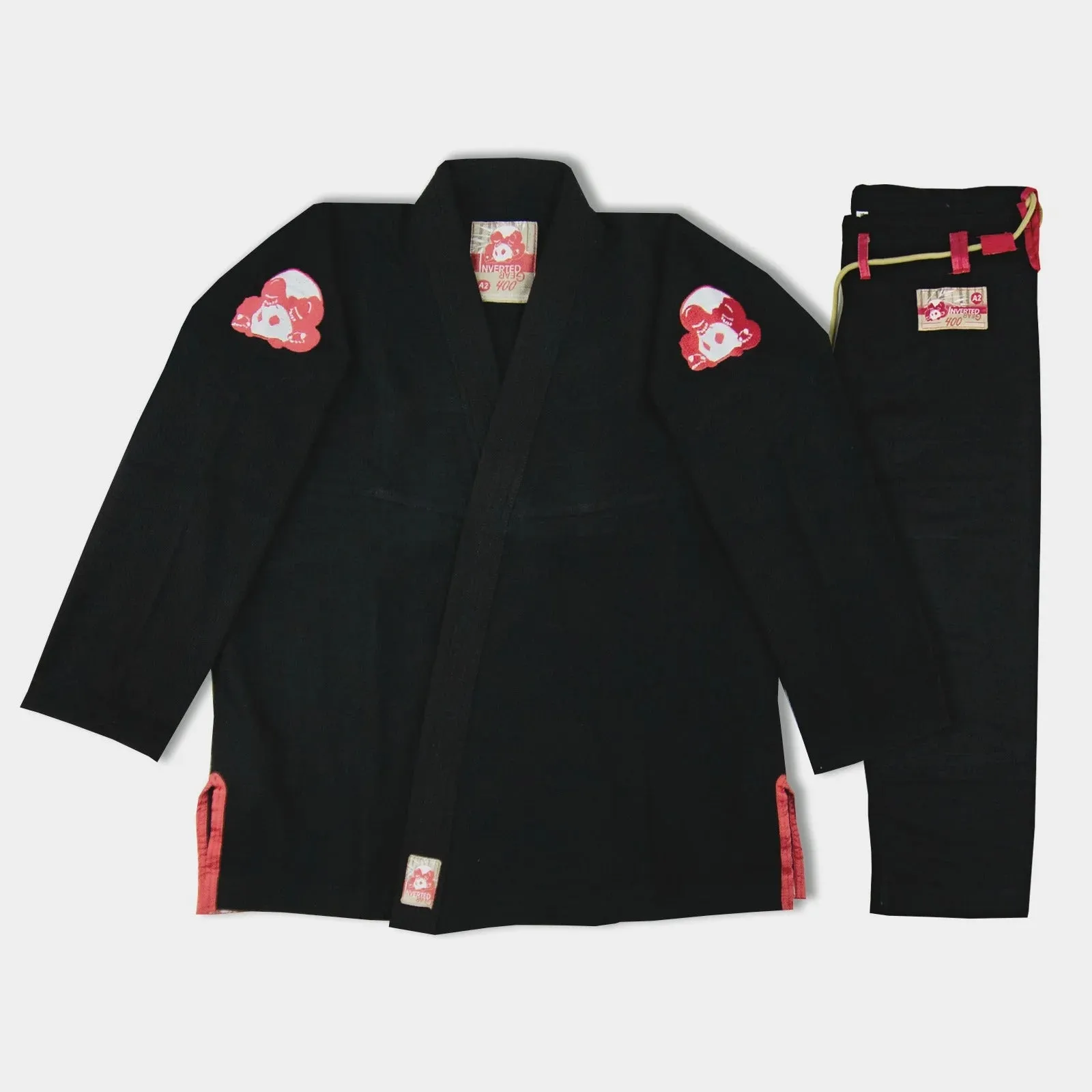 Inverted Gear "Panda 400" BJJ Gi - Black