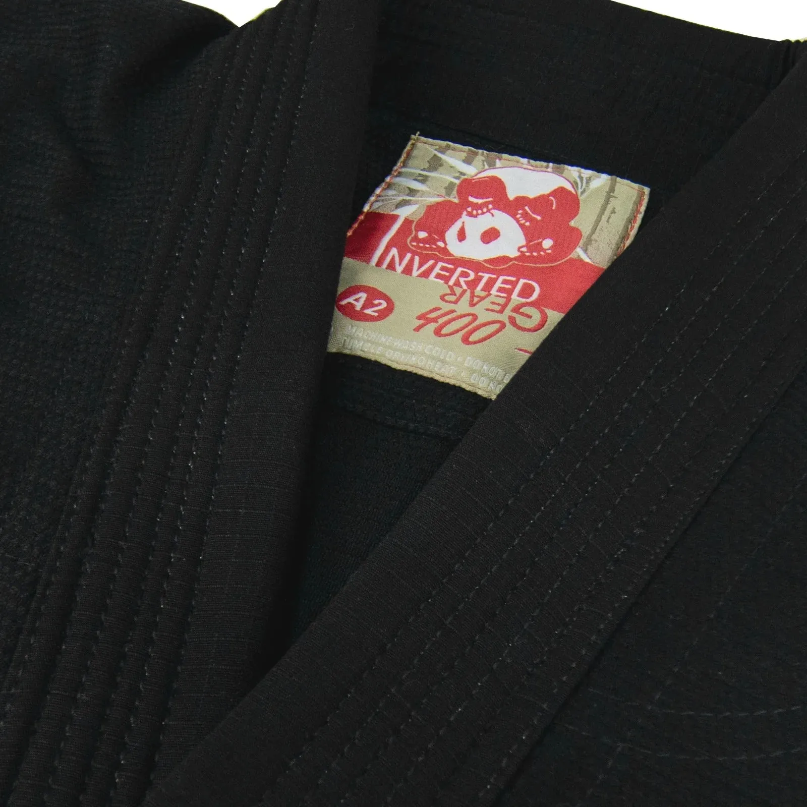 Inverted Gear "Panda 400" BJJ Gi - Black