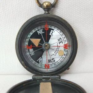 J. H. Steward Pocket Military Compass c.1885