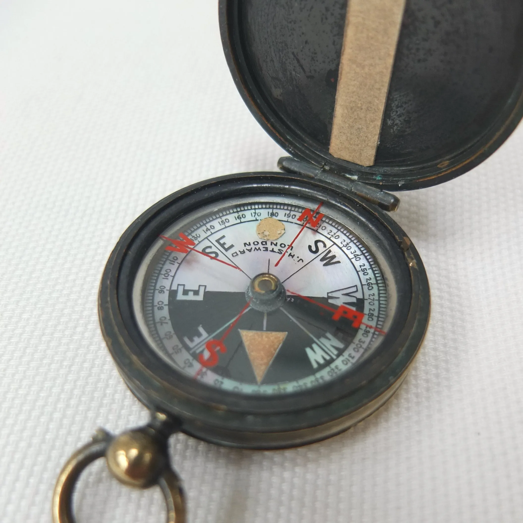 J. H. Steward Pocket Military Compass c.1885