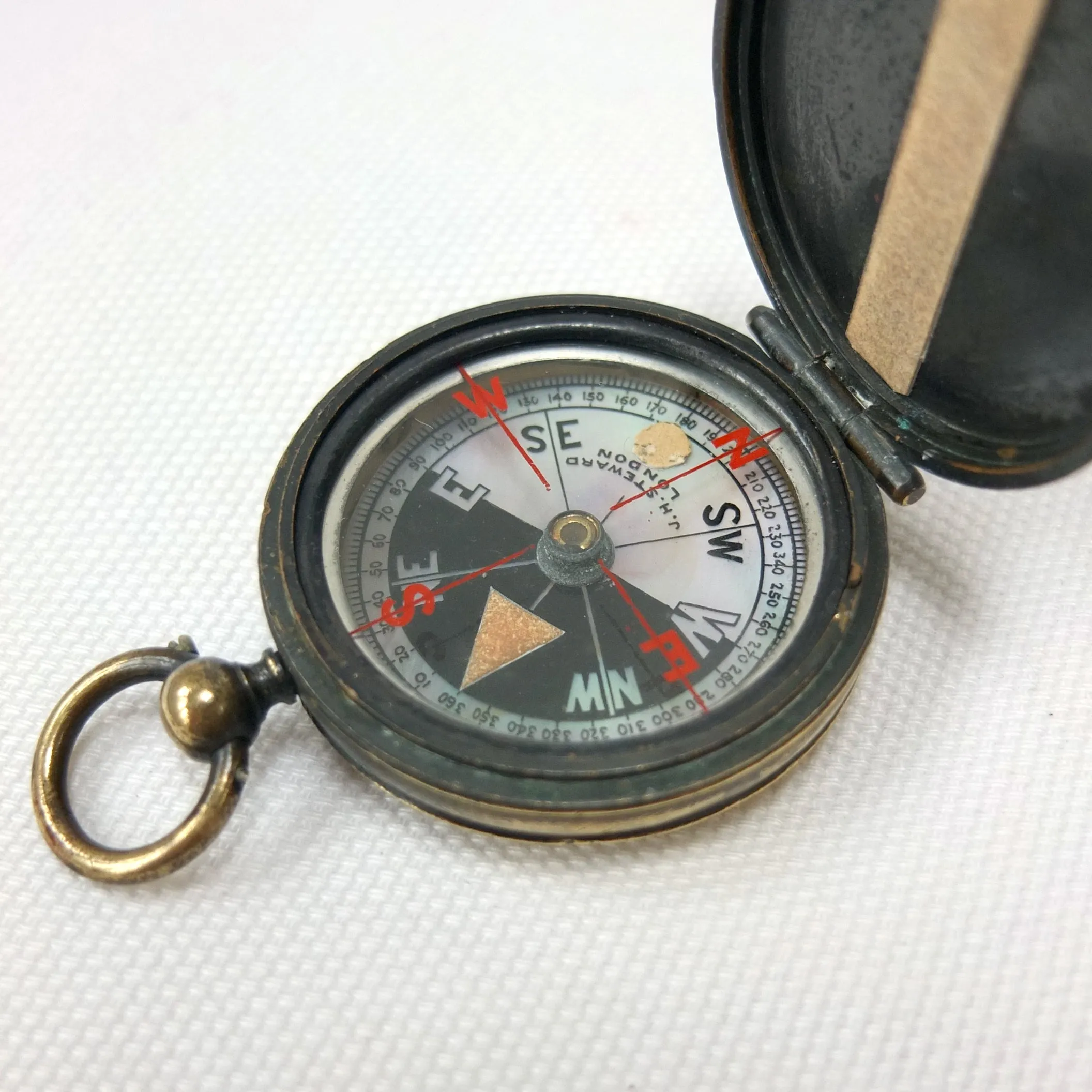 J. H. Steward Pocket Military Compass c.1885