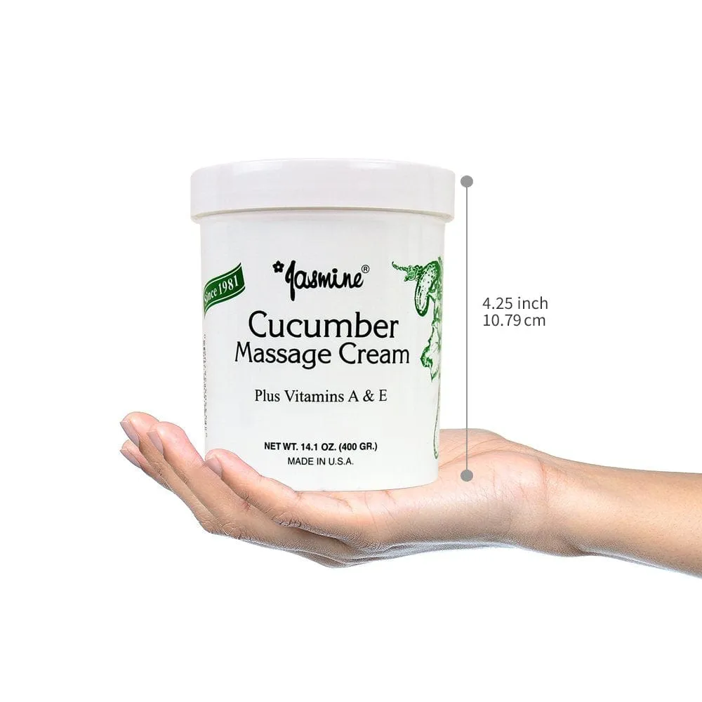 Jasmine Cucumber Massage Cream (14.1oz)