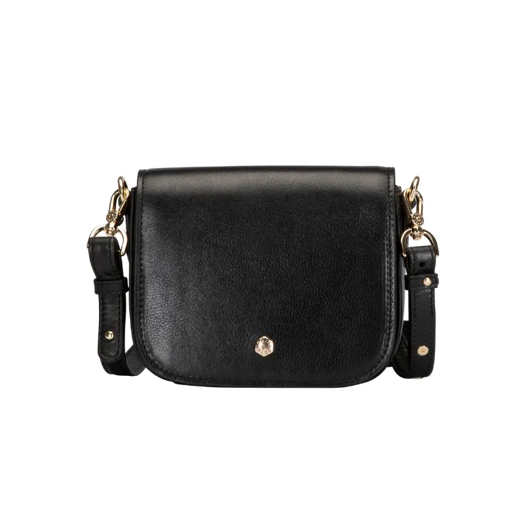 Jekyll & Hide Saddle Bag Handbag - Black