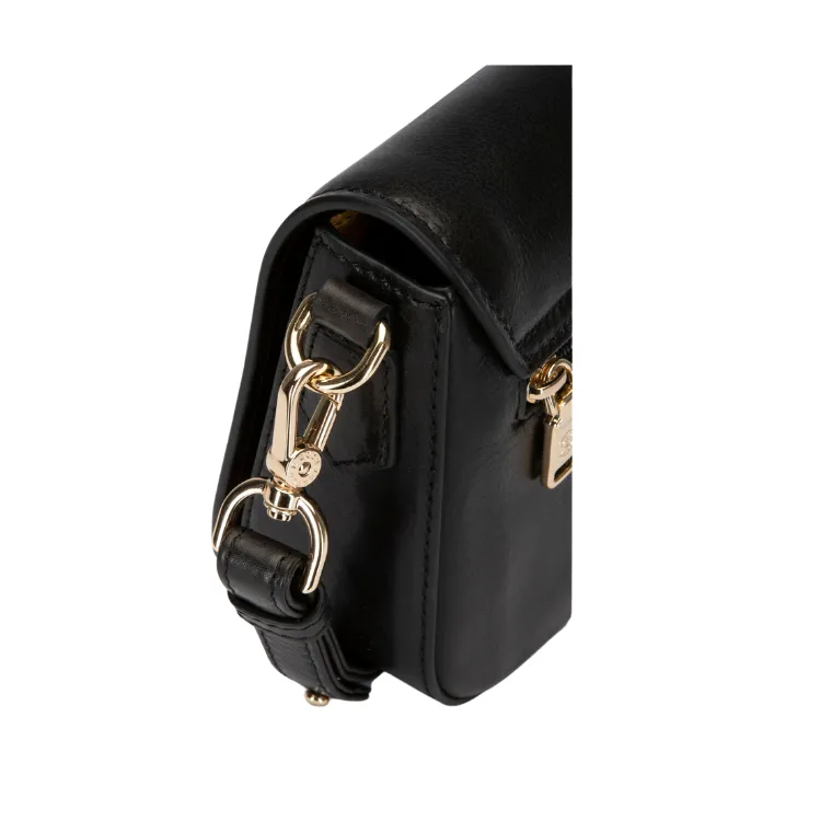 Jekyll & Hide Saddle Bag Handbag - Black