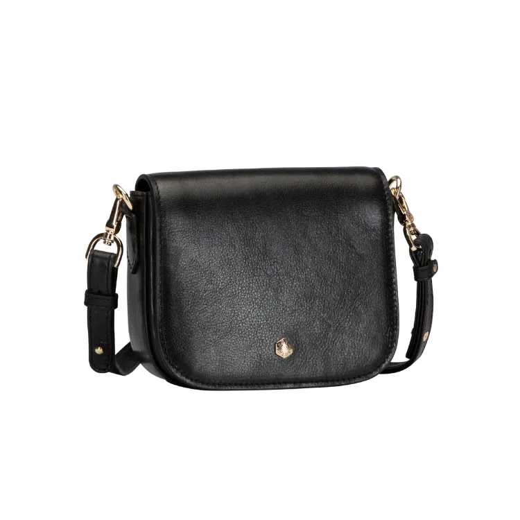 Jekyll & Hide Saddle Bag Handbag - Black