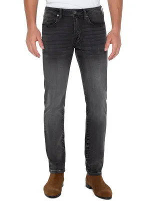 Kingston Modern Straight Knit Denim in Reid