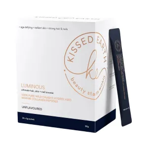 Kissed Earth Luminous - Pure Hydrolysed Marine Collagen Peptides 90g