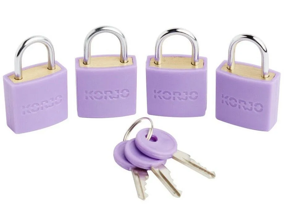 KORJO 4 Luggage Locks Set LLC40