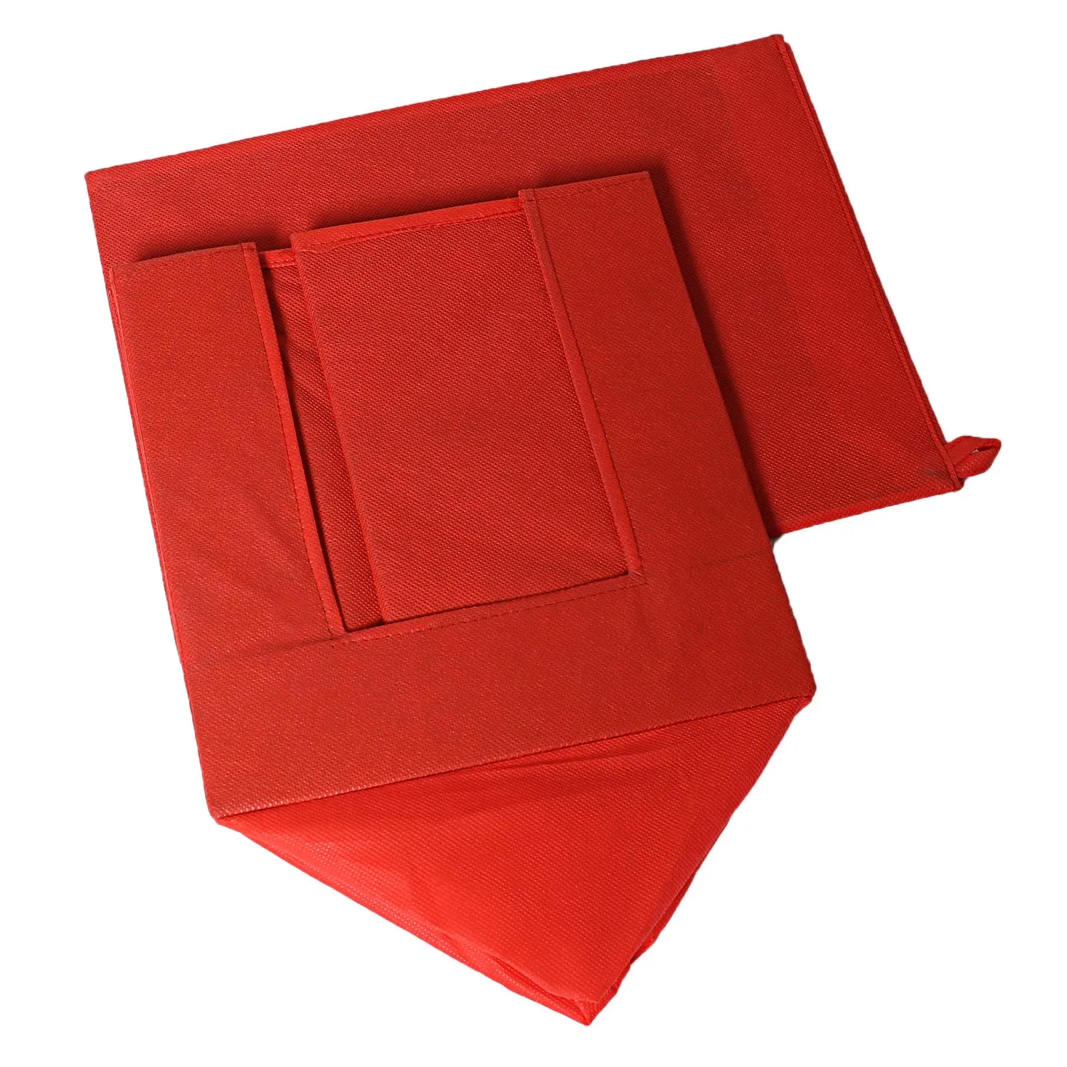 Kuber Industries 3 Piece Non Woven Shirt Stacker Wardrobe Organizer (CTKTC5568)