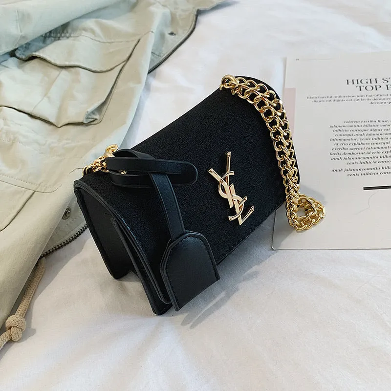 Lady Yves Handbag - Suede