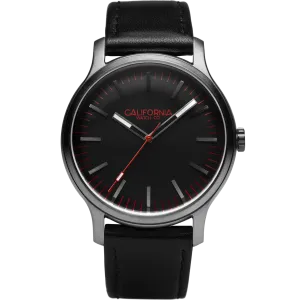 Laguna 40 Leather Gunmetal Red