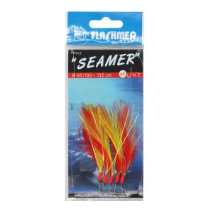 Leash for sea fishing Seamer 5 hooks No. 1/0 FLASHMER