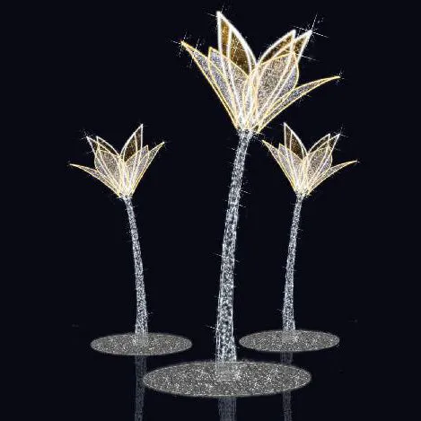 LED LILY PALMS