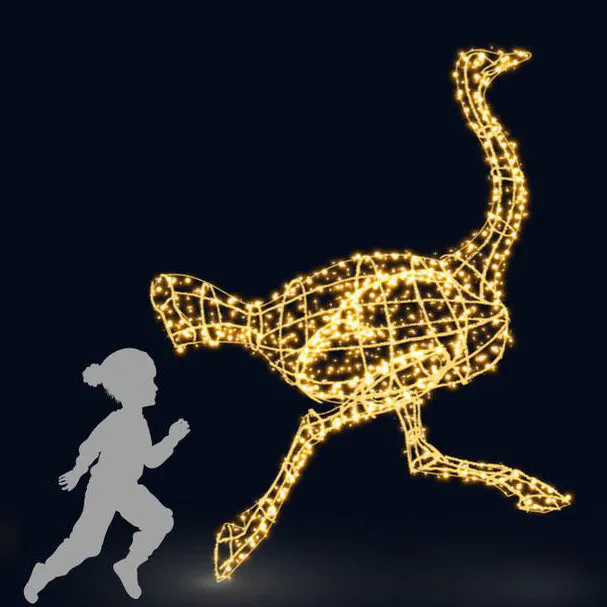 LED OSTRICHES