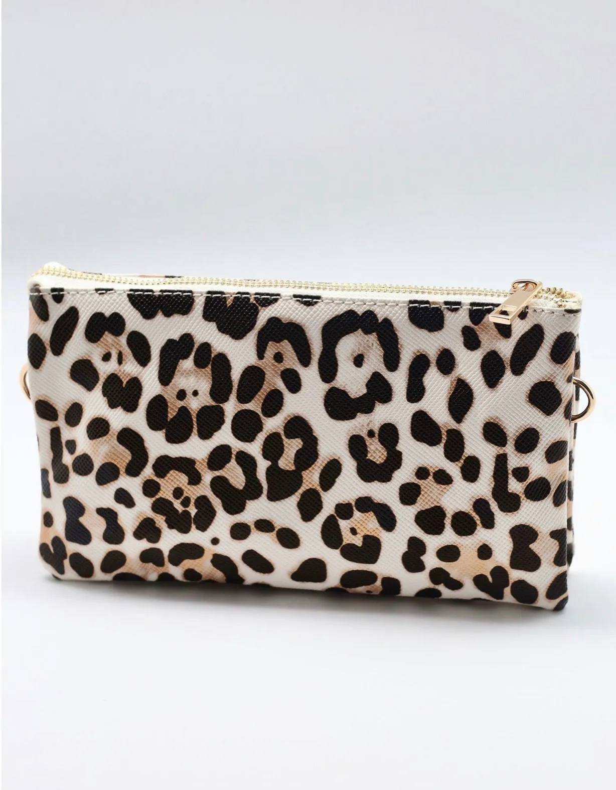 Liz Custom Collection Crossbody Bag Ivory Leopard