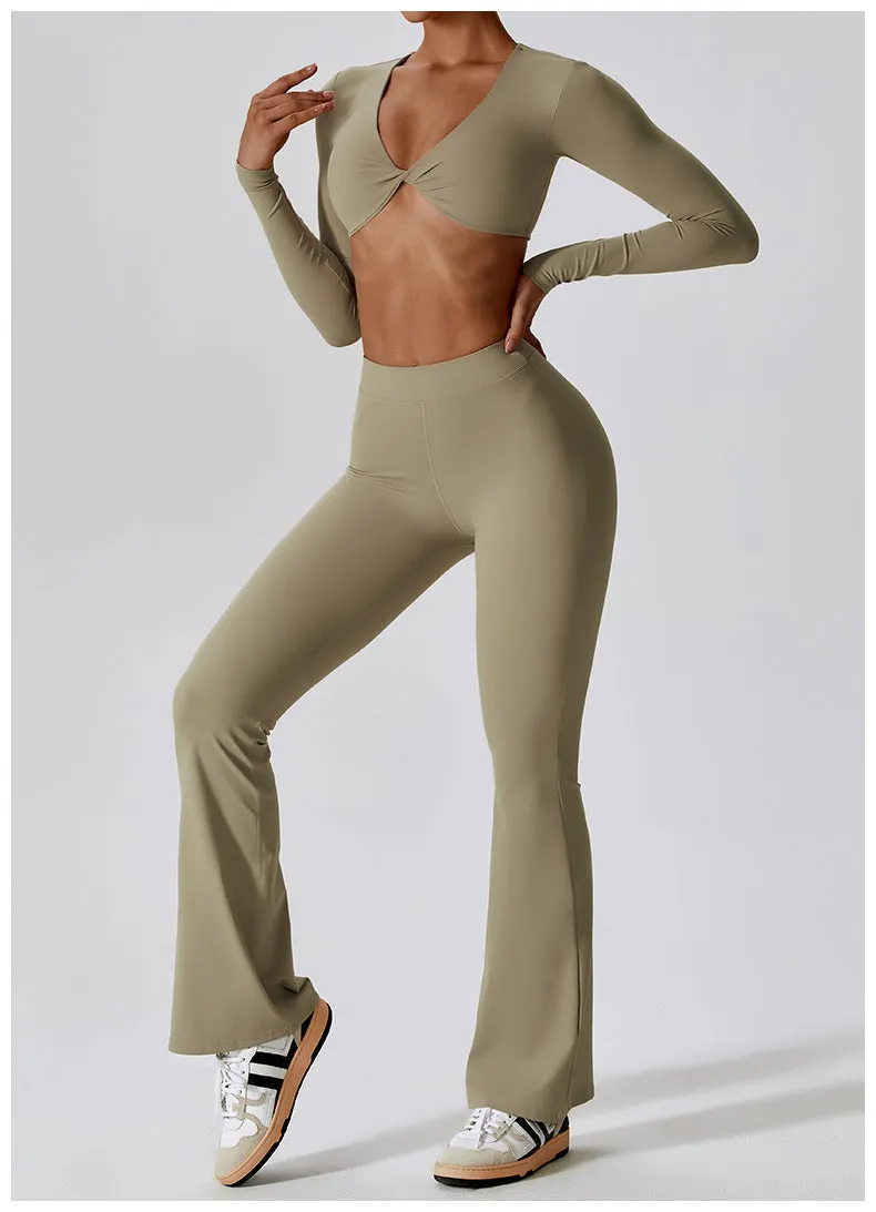 Long Sleeved Hug Me Bra Top