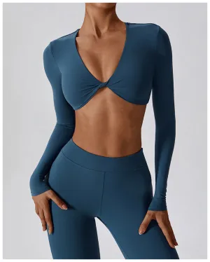 Long Sleeved Hug Me Bra Top