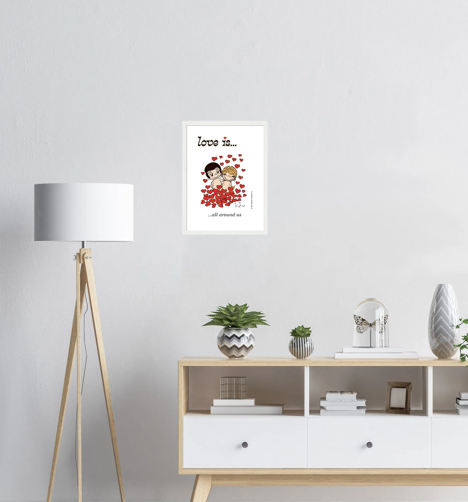 LOVE IS... ALL AROUND US ART PRINT