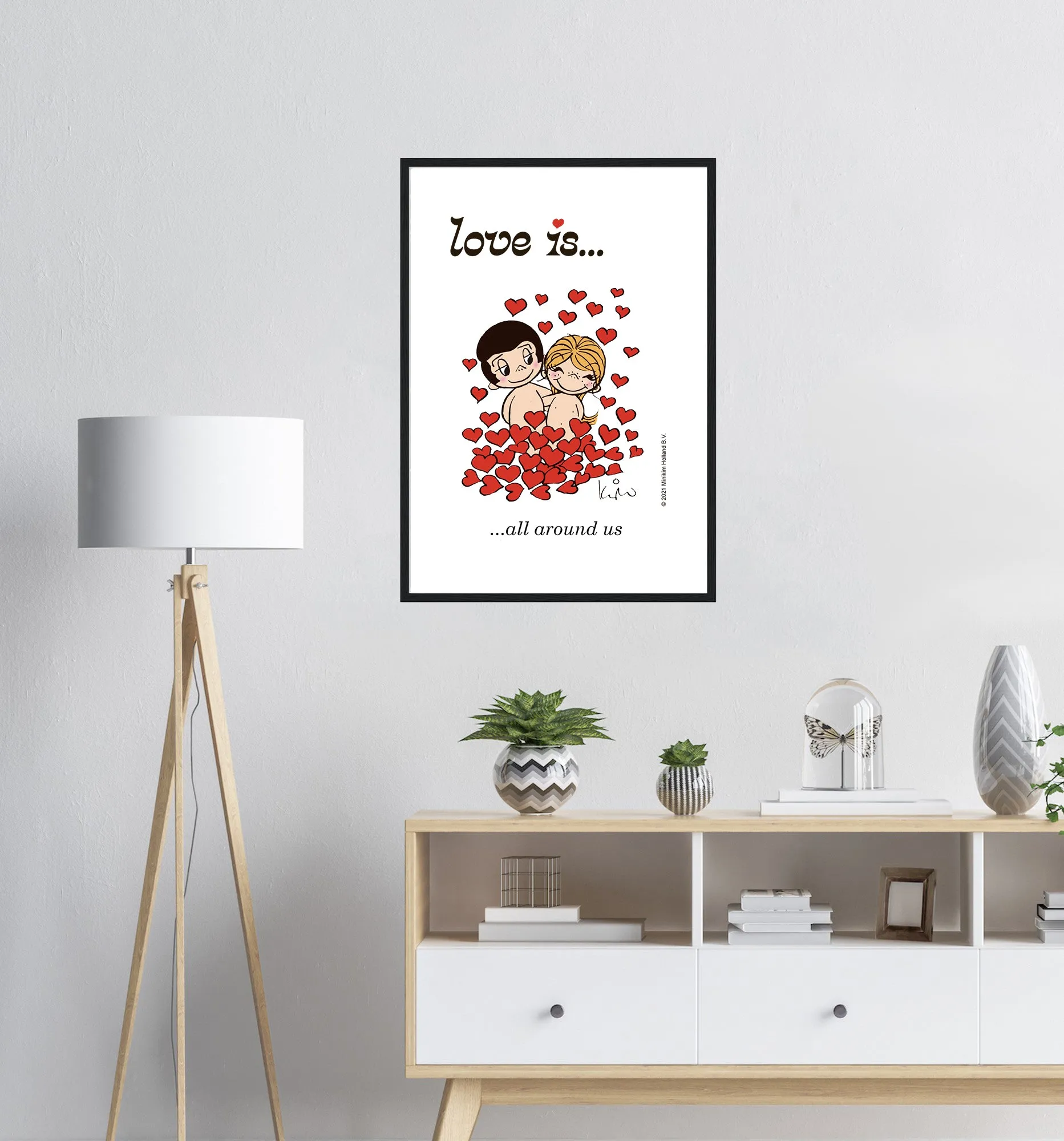 LOVE IS... ALL AROUND US ART PRINT