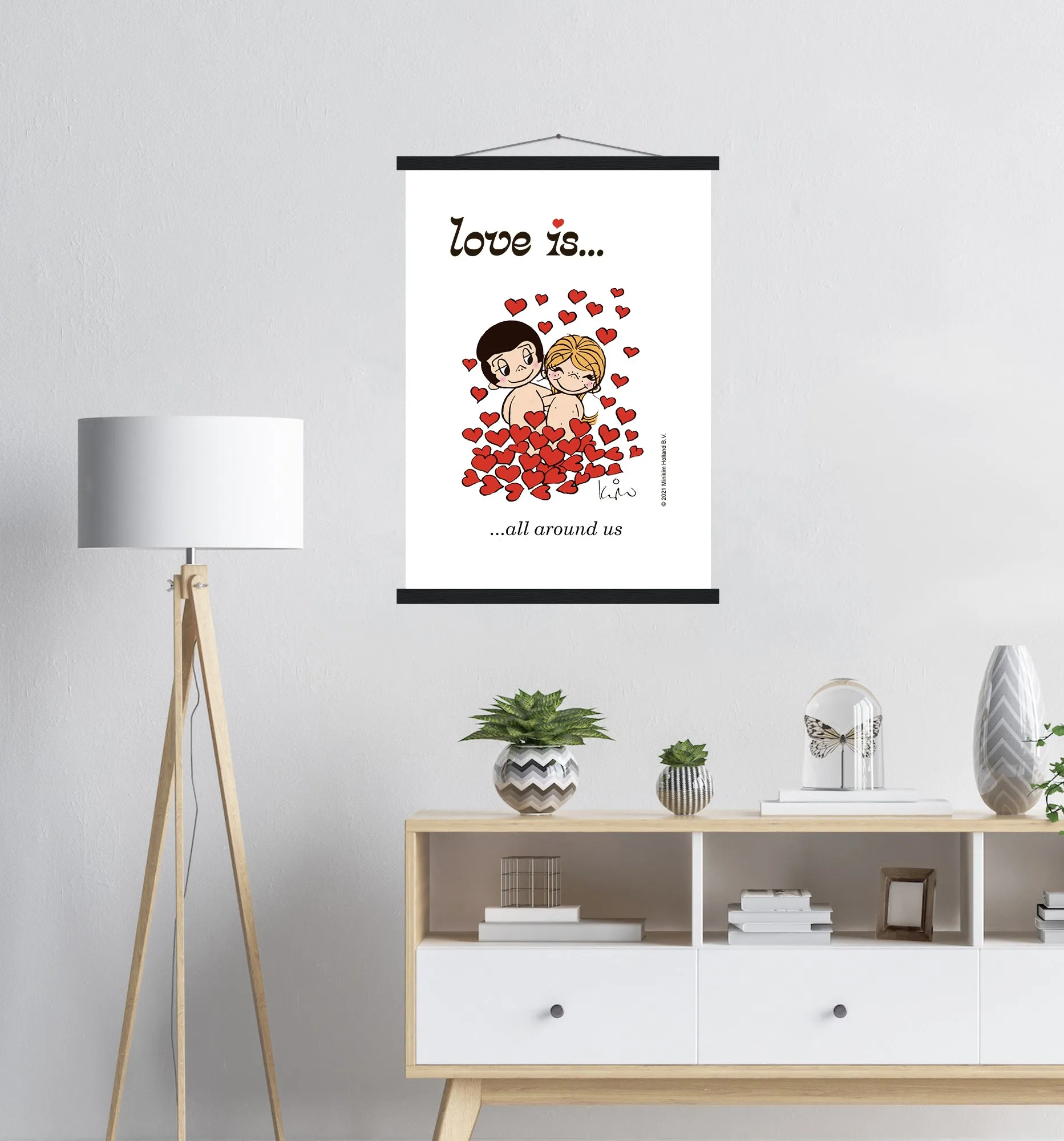 LOVE IS... ALL AROUND US ART PRINT