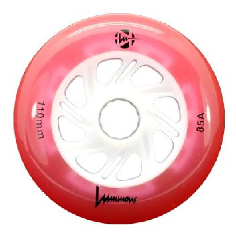 Luminous 110mm LED Light Up Inline Skate Wheel