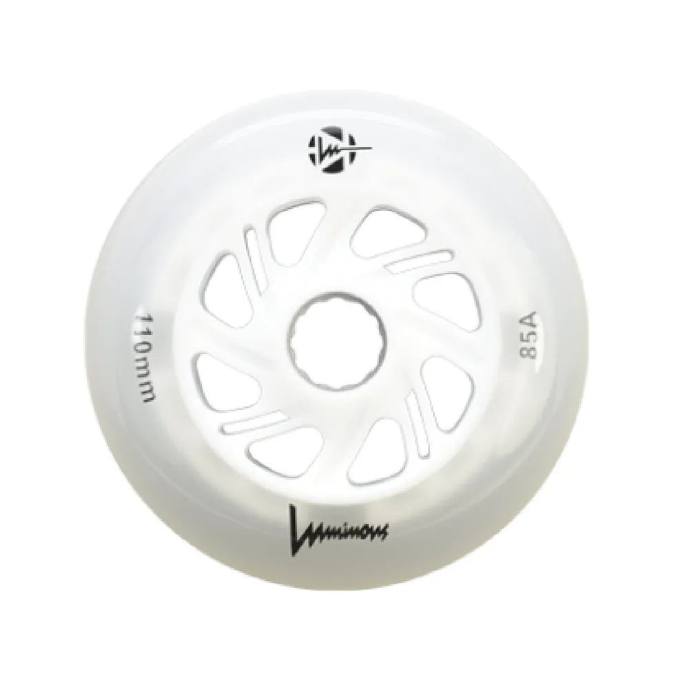 Luminous 110mm LED Light Up Inline Skate Wheel