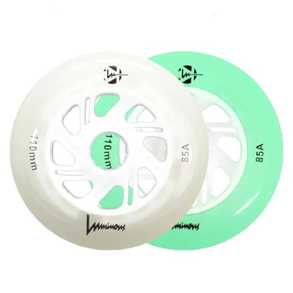 Luminous 110mm LED Light Up Inline Skate Wheel