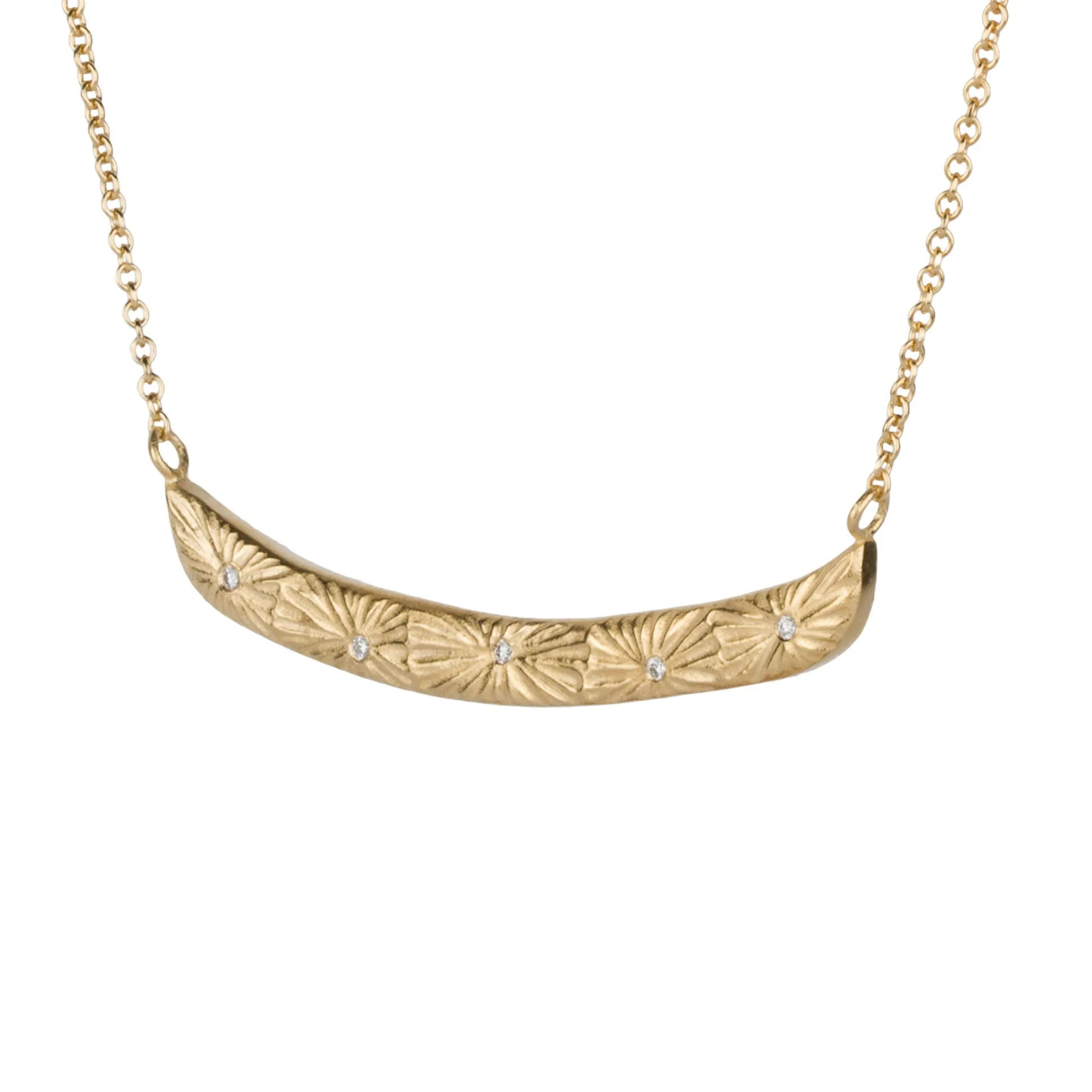 Luminous Bar Vermeil Necklace