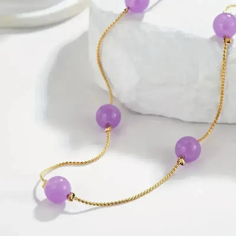 Luminous Beaded Necklace