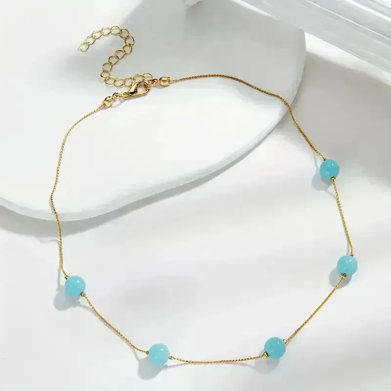 Luminous Beaded Necklace