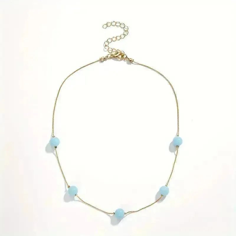 Luminous Beaded Necklace