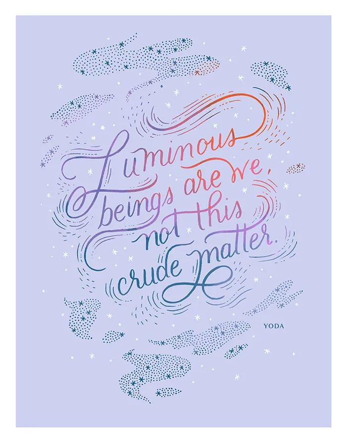 Luminous Beings Fine Art Print