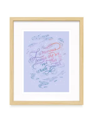Luminous Beings Fine Art Print