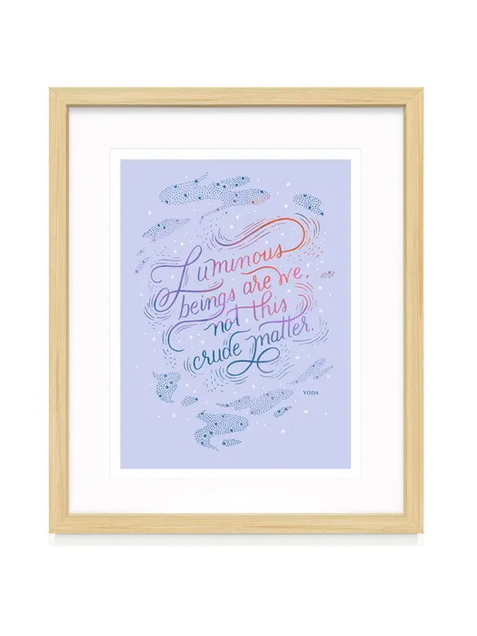 Luminous Beings Fine Art Print