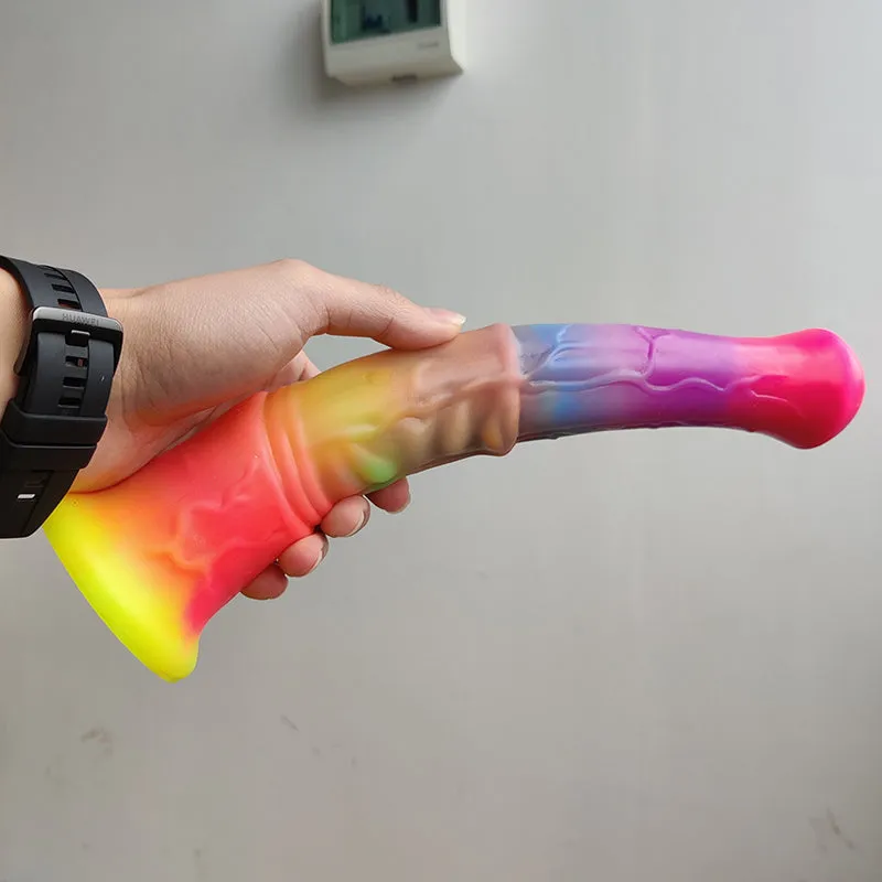 Luminous Big Knot Wolf Dildo