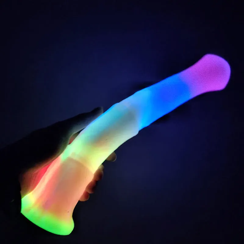 Luminous Big Knot Wolf Dildo