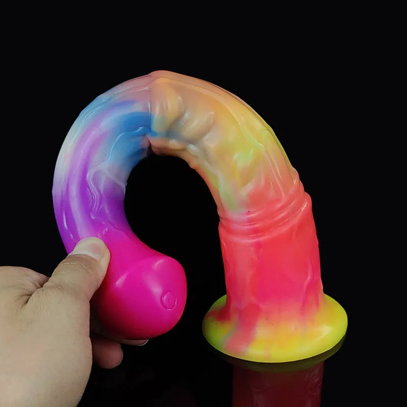 Luminous Big Knot Wolf Dildo