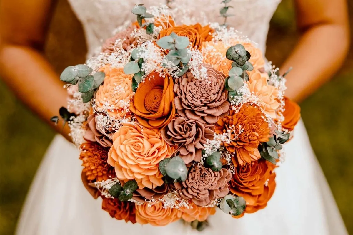 Luminous Bridal Bouquet - Ready To Ship