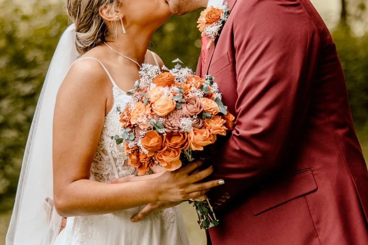 Luminous Bridal Bouquet - Ready To Ship
