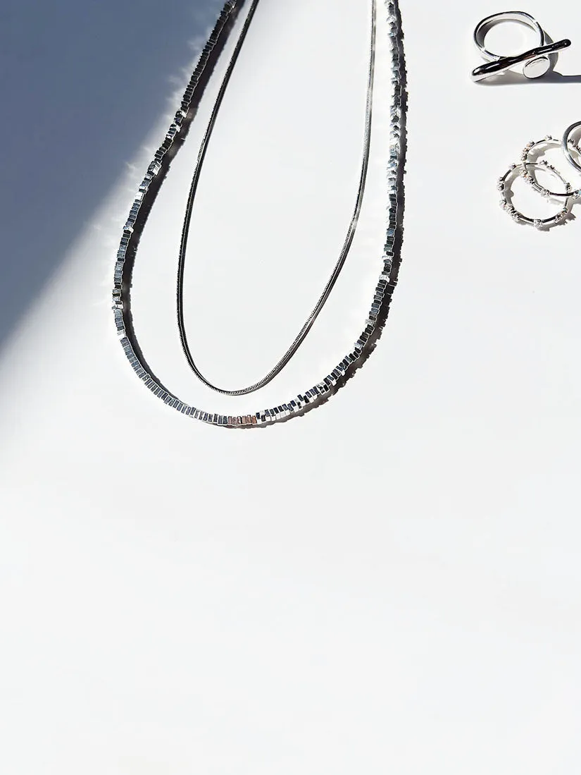 Luminous Double Necklace