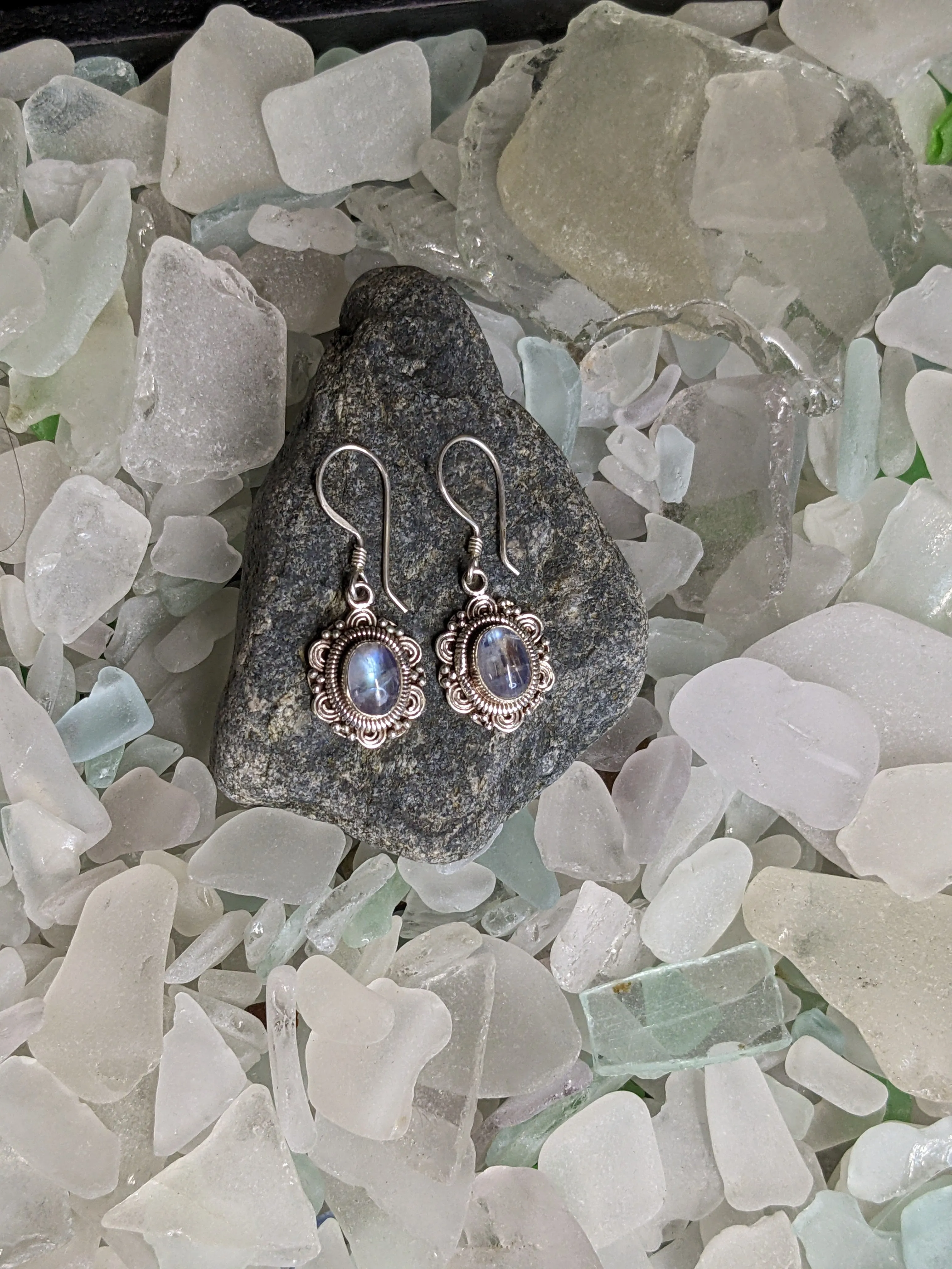 Luminous Labradorite Earrings